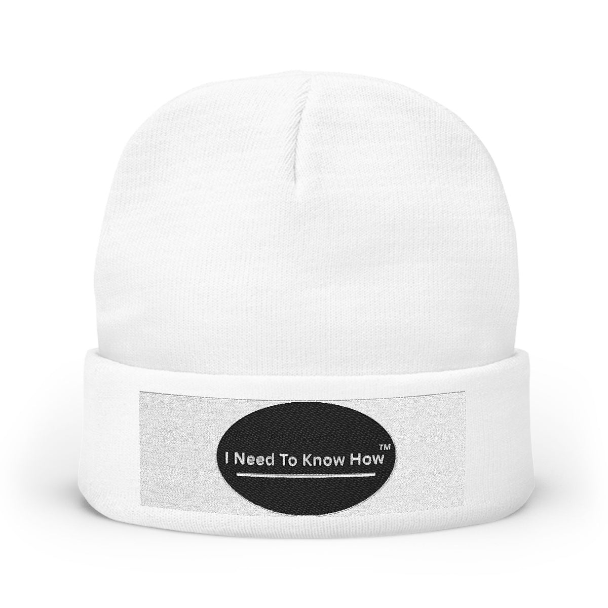 Knit Beanie (Embroidery)