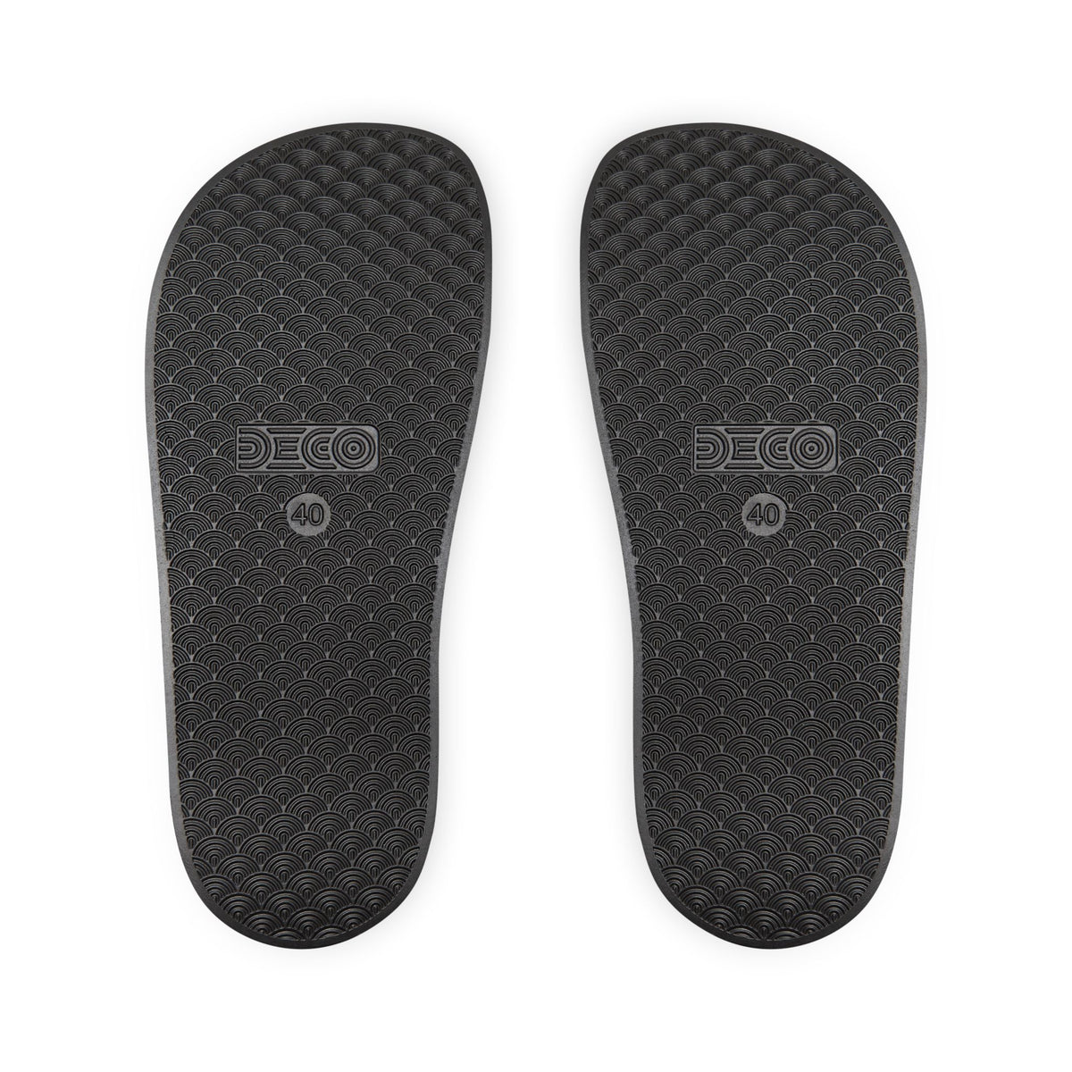 Women's Removable-Strap Slide Sandals — Minimal Black & White Comfort
