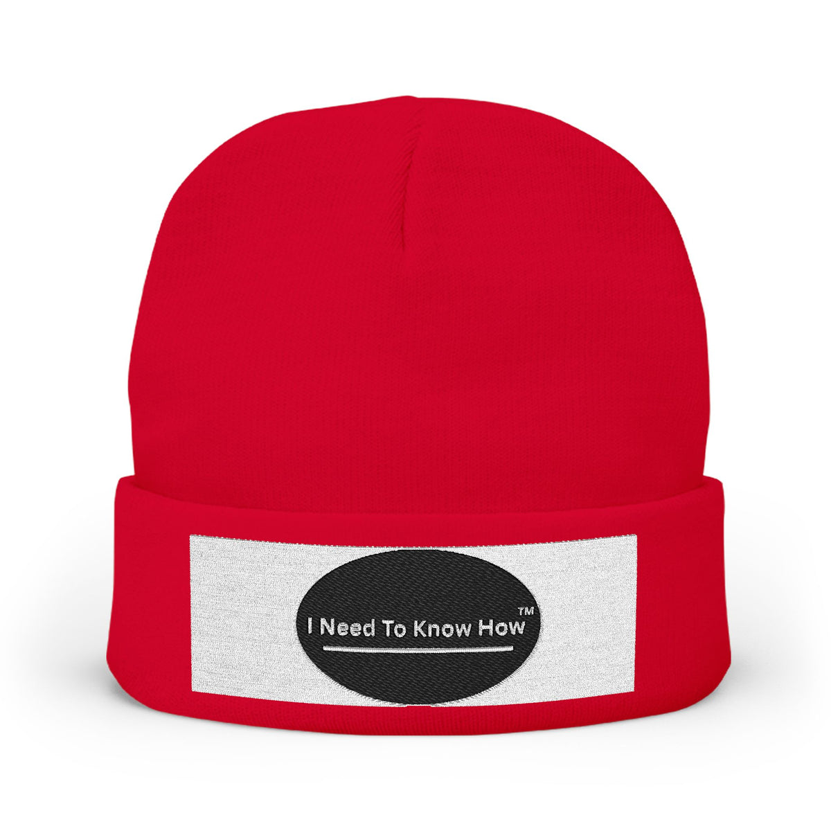 Knit Beanie (Embroidery)