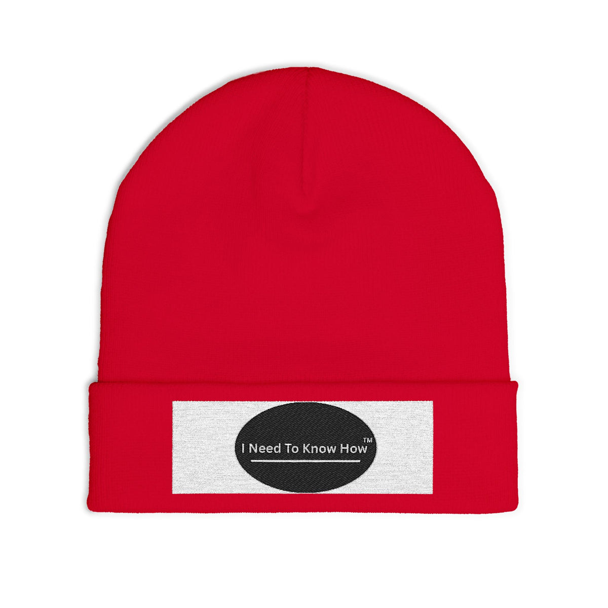 Knit Beanie (Embroidery)