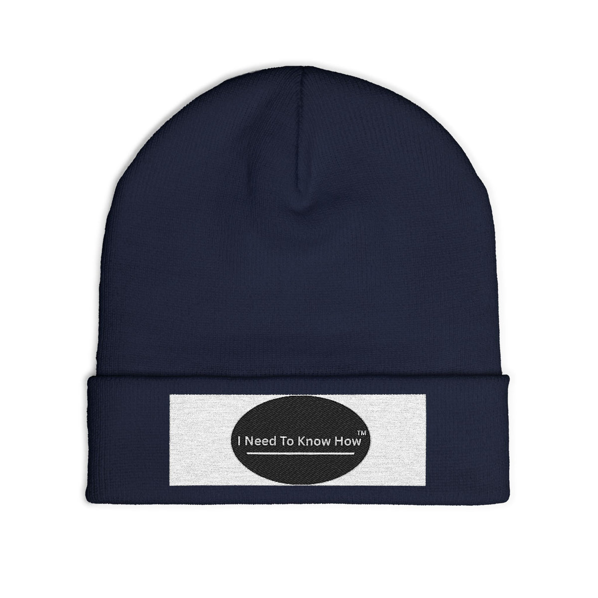 Knit Beanie (Embroidery)