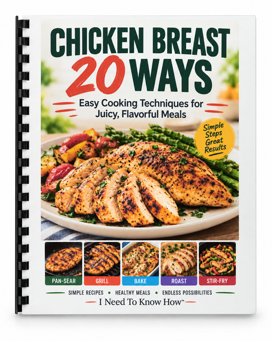 Chicken Breast 20 Ways: Easy Cooking Techniques for Juicy, Flavorful Meals