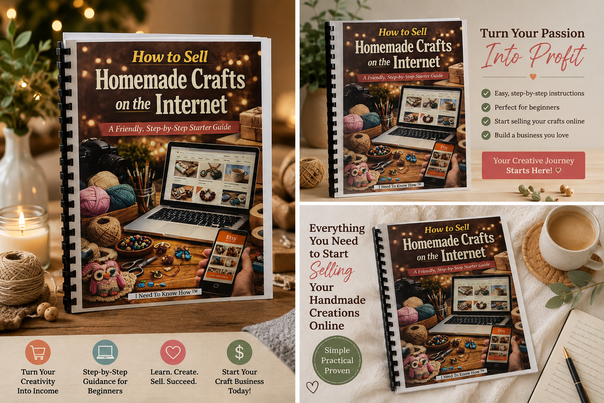 How to Sell Homemade Products on the Internet | A Beginner's Guide to Starting an Online Business